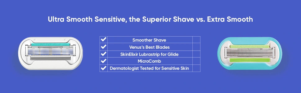 Maquinilla de afeitar Gillette Venus Ultra Smooth, 11 unidades