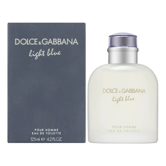 D & G Light Blue Men Eau De Toilette Spray 4.2 oz