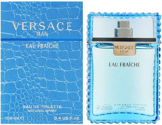 Versace Man Eau Fraiche Men Eau De Toilette Spray 3.4 oz