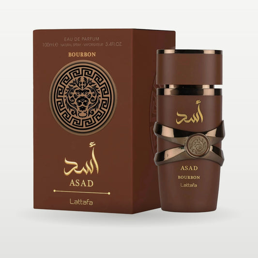 Lattafa Asad Bourbon Eau de Parfum 3.4 oz