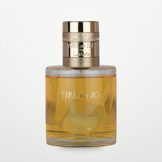 Lattafa Fire on Ice Eau de Parfum 3.7 oz · nfs-studio