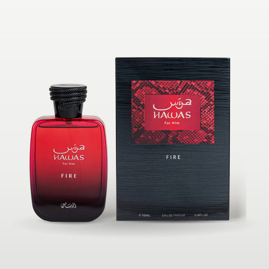 Rasasi Hawas Fire Eau de Parfum 3.4 oz