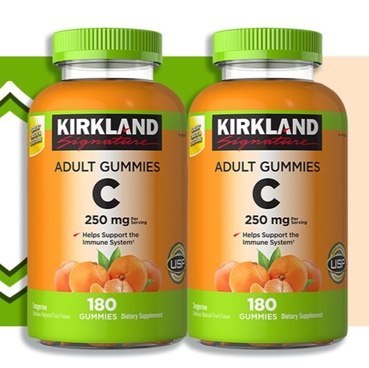 Vitamina C Kirkland Signature 250 mg, 360 gomitas para adultos