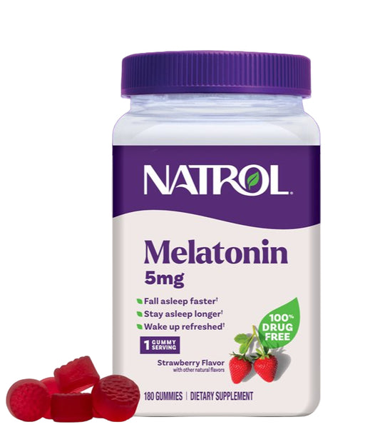 Natrol Melatonina 5 mg., 180 Gomitas
